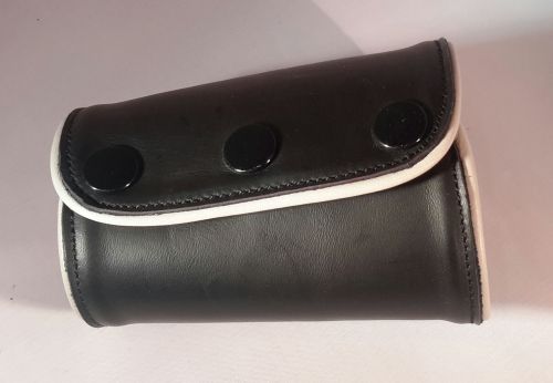 Soft Leather Gauntlet Piping (grey)